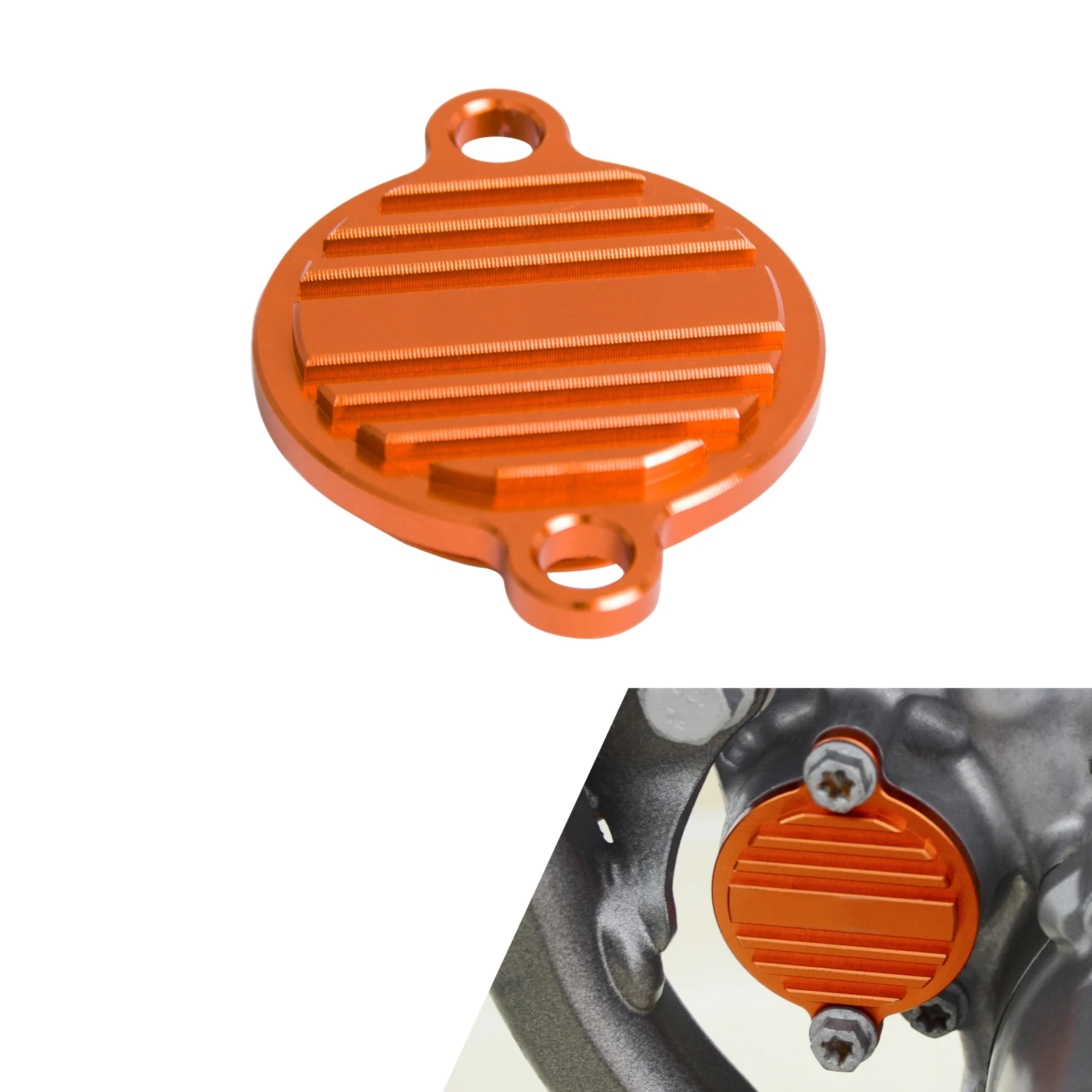 Крышка масляного фильтра мотоцикла CNC для KTM SXF XCF EXCF SXSF XCRW 250 350 450 500 505 6 дней |