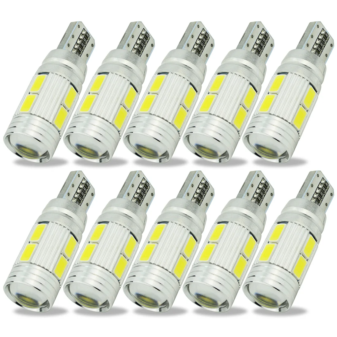 Safego 10x LED T10 Canbus безошибочный автомобиль W5W 10 smd 5730 194 светодиодный светильник ПА
