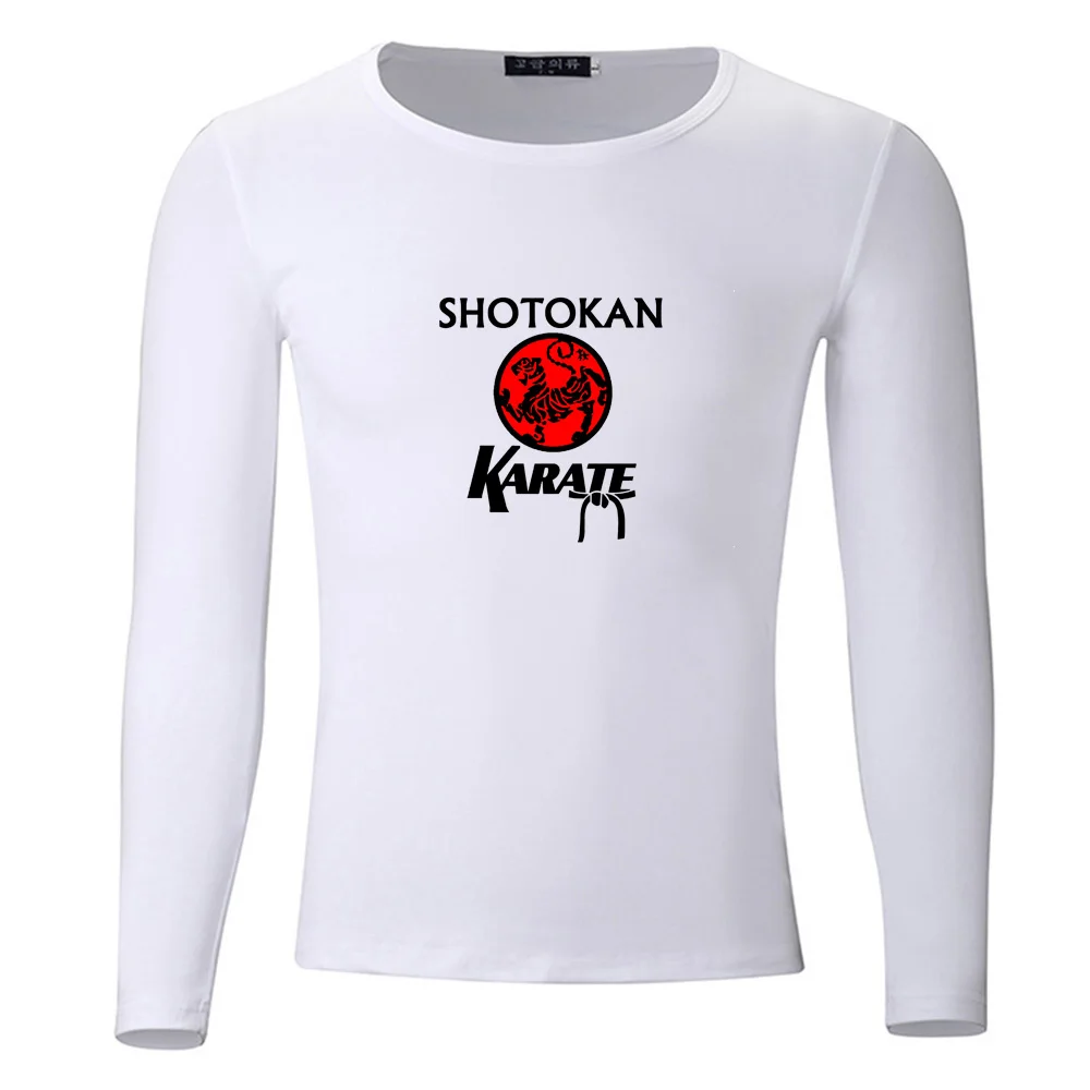 Oyama Kyokushin каратэ футболка большого размера для студентов весна осень с длинными