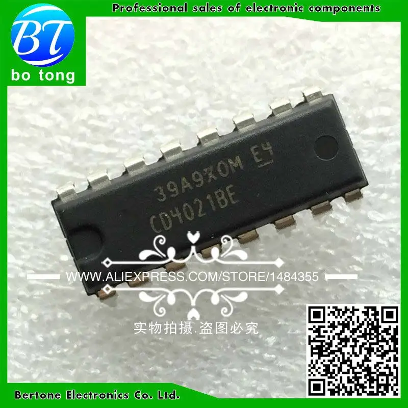 100 шт. CD4021BE CD4021B CD4021 TI DIP 16|ti| |