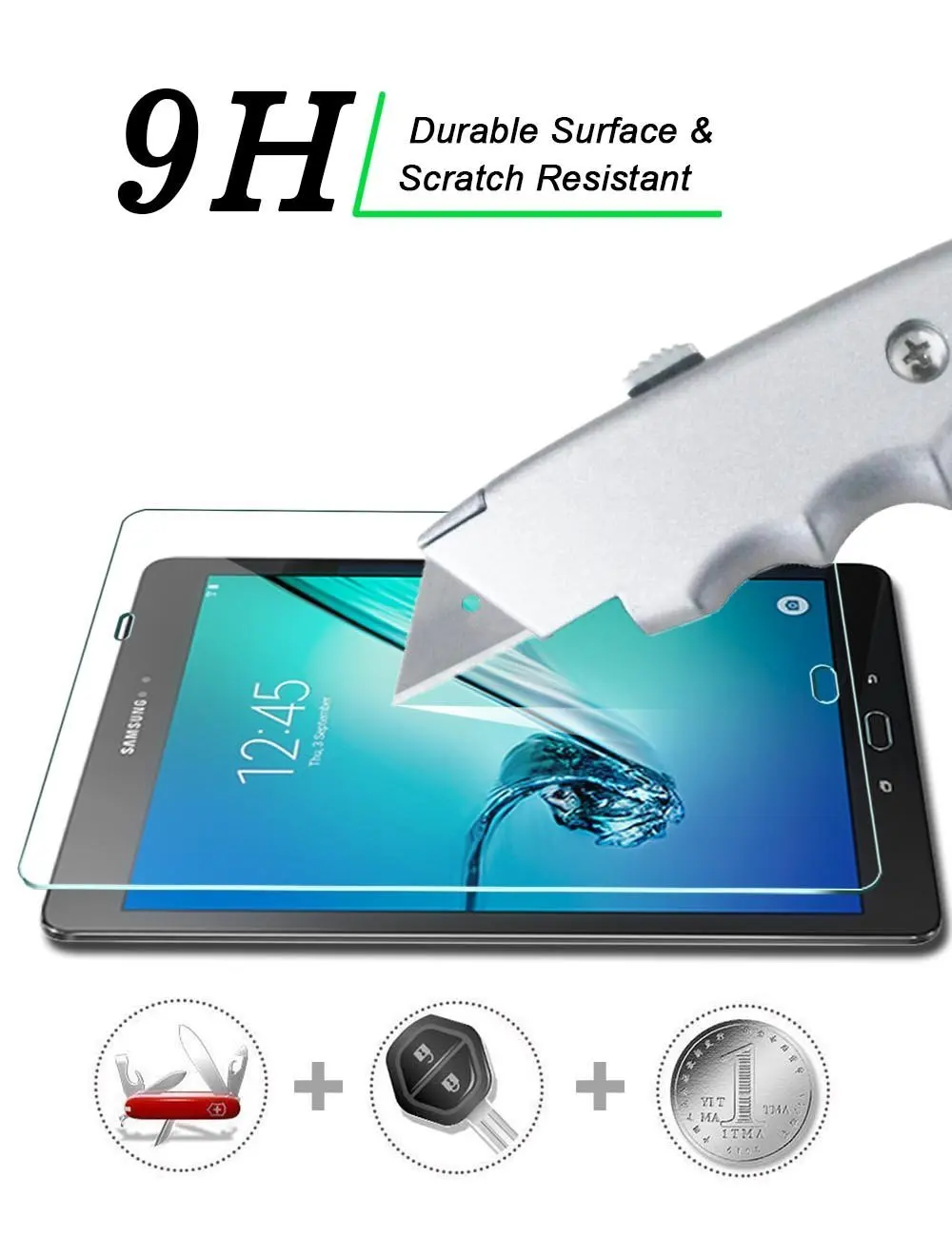 

9H Tempered Glass For Sumsung Galaxy Tab S3 9.7" Clear Protective Film Explosion-proof Screen Protector For Sumsung Tab S3