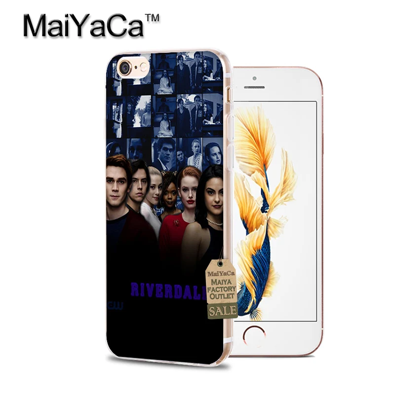 Прозрачный Мягкий ТПУ чехол для телефона MaiYaCa tv riversale Jughead Jones для iPhone 8 7 6 6S Plus XS XR 5S SE 5C Чехол