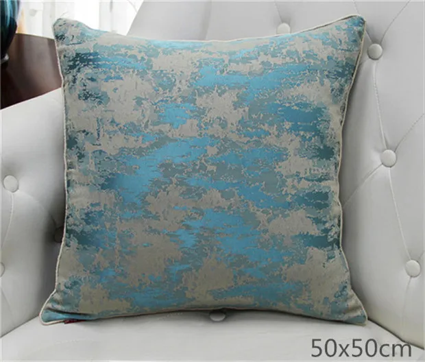 50x50cm Design 4 Дизайн, роскошная наволочка для подушек, каменная текстура, Cojines Decorativos Para, чехол для дивана, стула, Almofadas, подушки - Цвет: 50x50cm Design 4