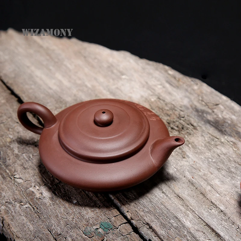 Оригинальный чайный набор WIZAMONY из руды и фиолетовой глины 240 мл чайник Zisha Ceramics Arts