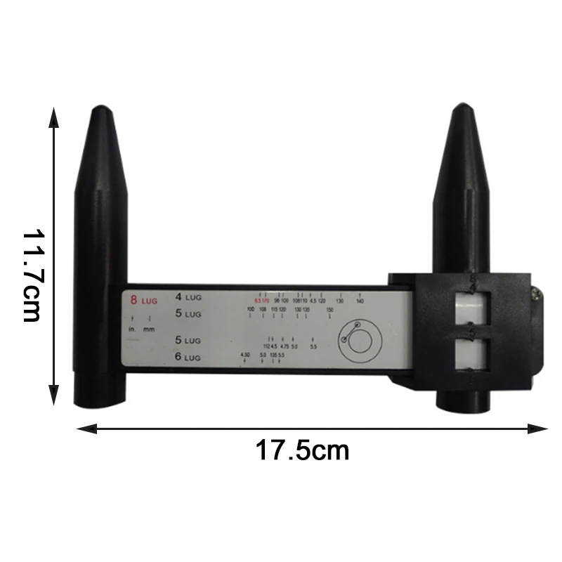 Наконечник колеса болт шаблон датчик ступицы отверстие шаг ручной инструмент