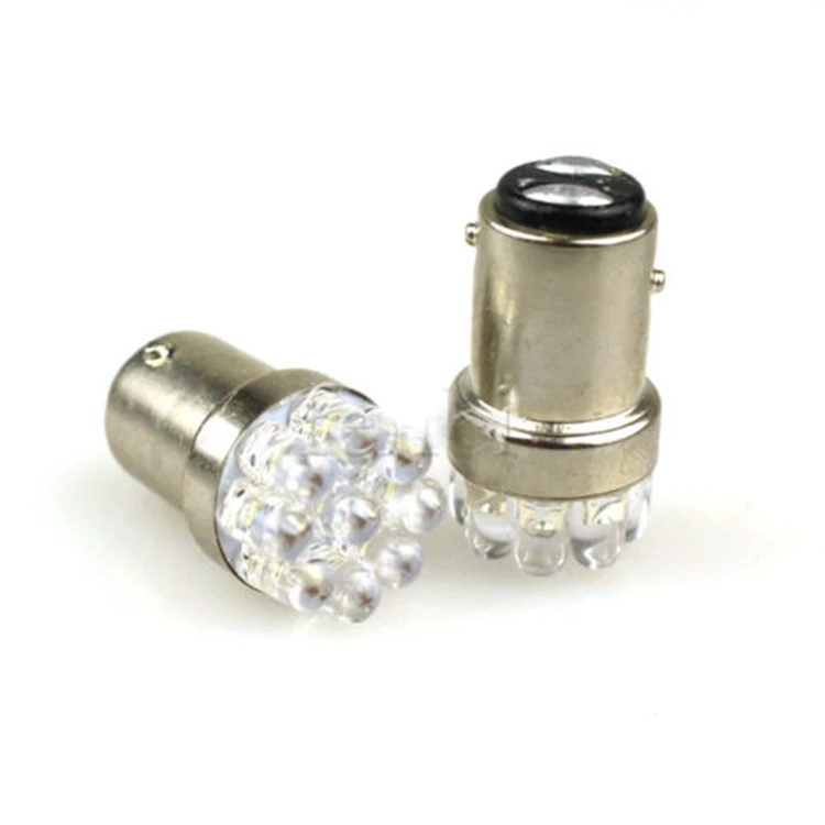 Yushuangyi 50 шт. S25 1156 BA15S 1157 BAY15D 9LED лампы водить автомобиль LED светодиодные задние фонари авто огни сигнальные огни
