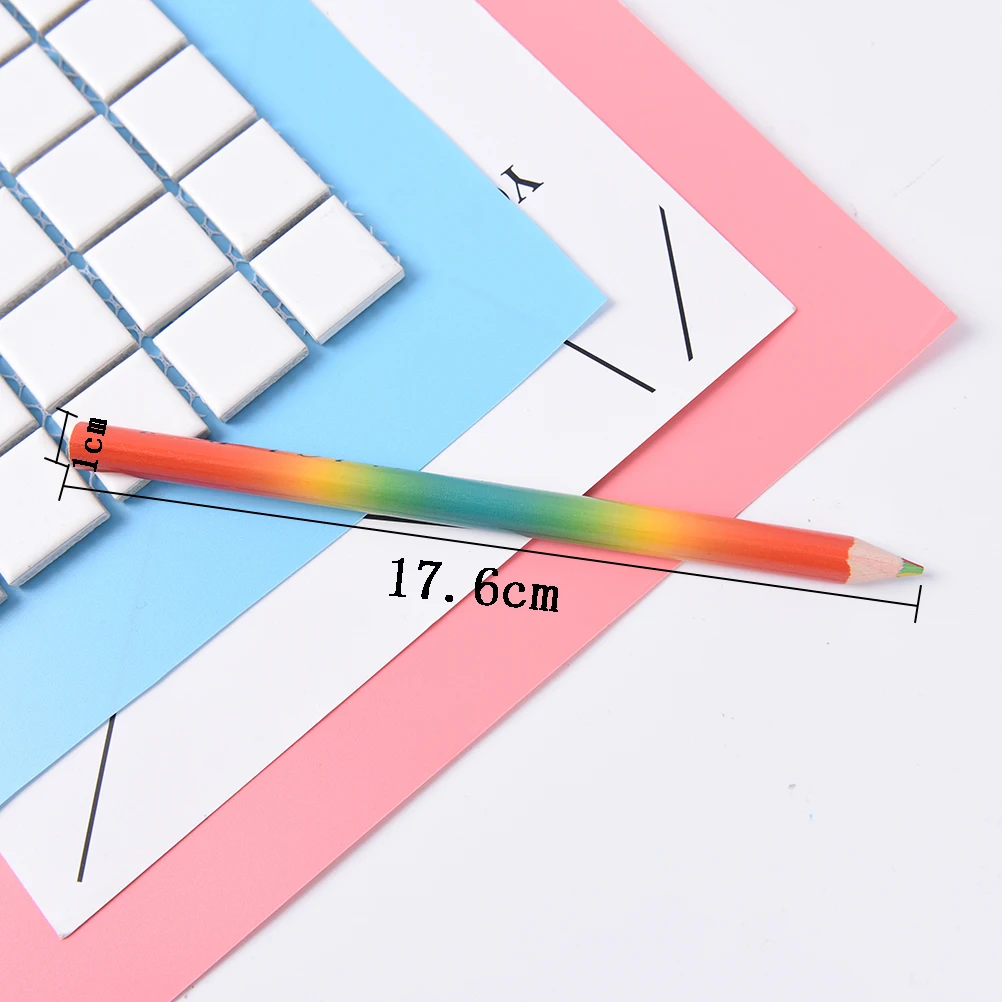 2 шт. разноцветные карандаши для канцелярских принадлежностей | Канцтовары офиса