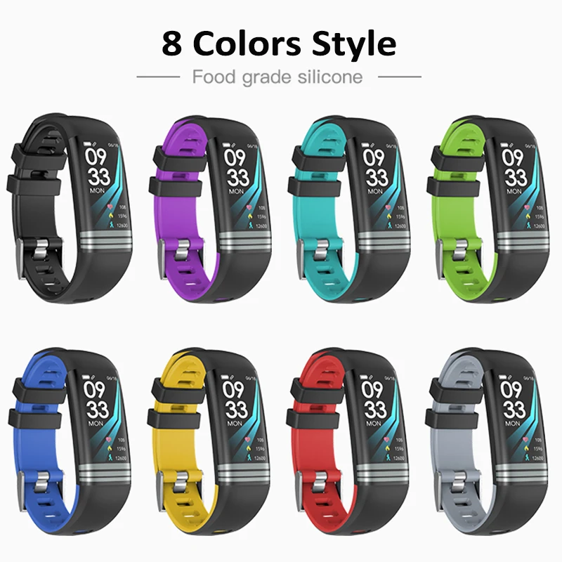 Спортивный смарт-браслет с Bluetooth измеритель артериального давления пульса