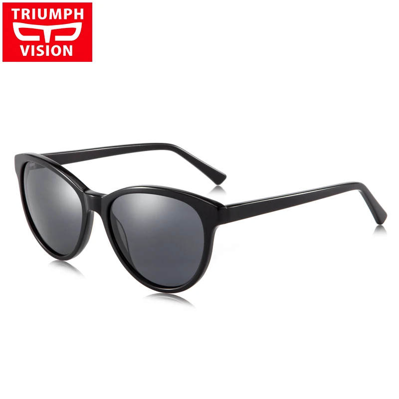 Солнцезащитные очки TRIUMPH VISION Big Cat Eye поляризационные для вождения женские UV400