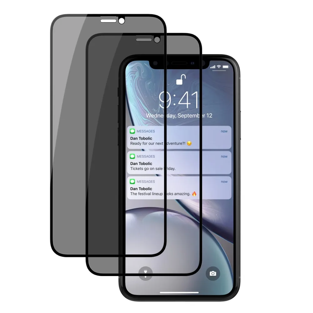 Защитная пленка для экрана iPhone XS Max XR X с антибликовым покрытием из закаленного