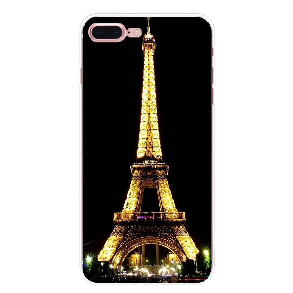 Eiffel Tower Night Bokeh Lights For Xiaomi Mi6 Mi 6 A1 Max Mix 2 5X 6X Redmi Note 5 5A 4X 4A A4 4 3 Plus Pro Silicone Shell Case |