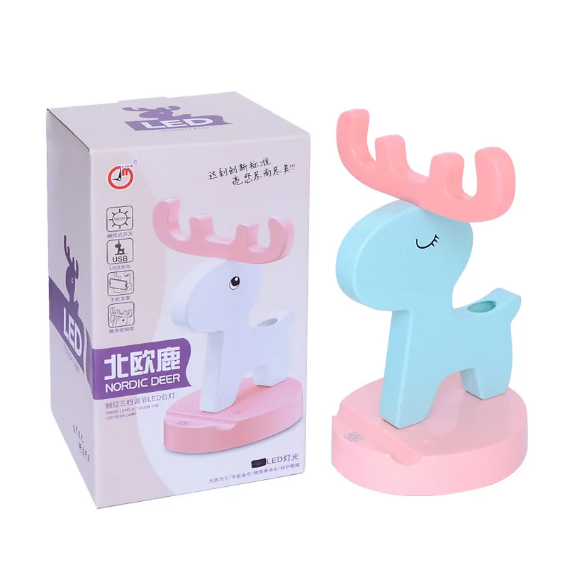 1 шт. домашний зеленый милый олень семья Рождество друзья девочка пластиковый