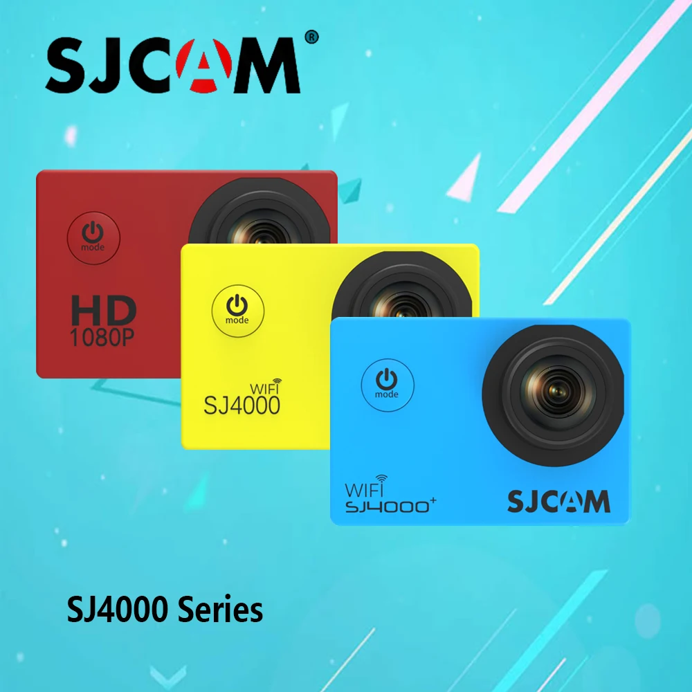 100% оригинал Sjcam 4000 серия Спорт Sj Cam SJ4000 и wifi плюс экшн Водонепроницаемая камера 1080 P