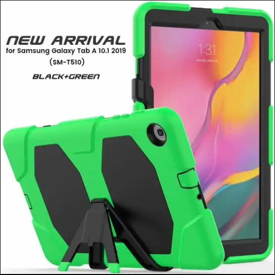Чехол для Samsung Galaxy Tab A 10 1 2019 T510 T515Tablet противоударный жесткий военный сверхпрочный