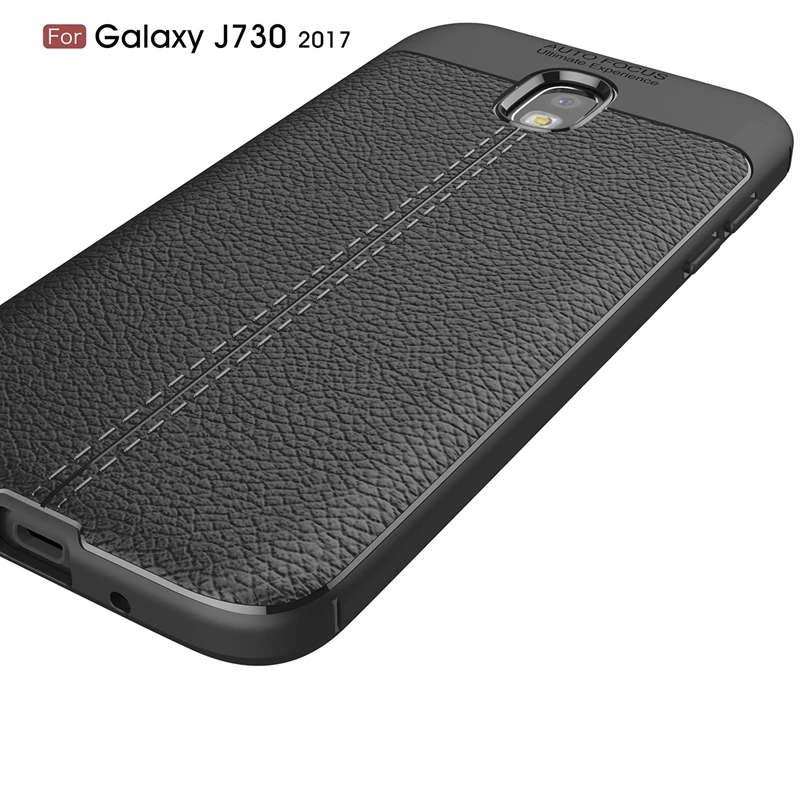 Для Samsung Galaxy J7 2017/J7Pro 2017/J730 чехол для телефона защитный смартфона мягкий личи striae