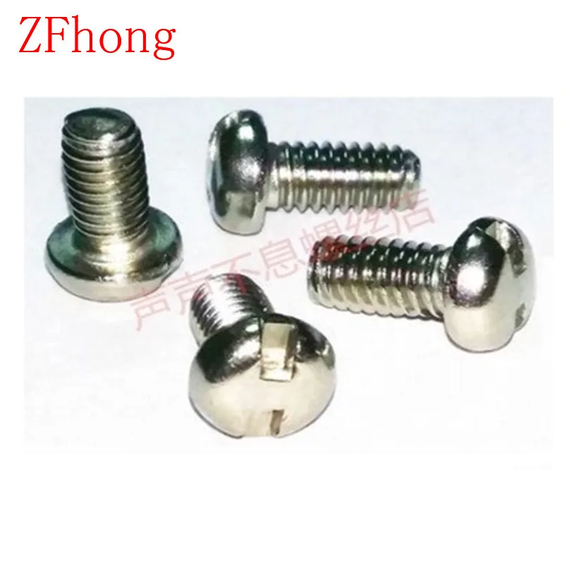 

100pcs/lot M3/M4*6/8/10/12/16 Stainless Steel A2 H-type pan Head Anti-theft Screw,