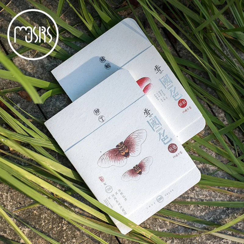 Новый альбом для рисования акварелью милый блокнот школьный дневник 80 листов