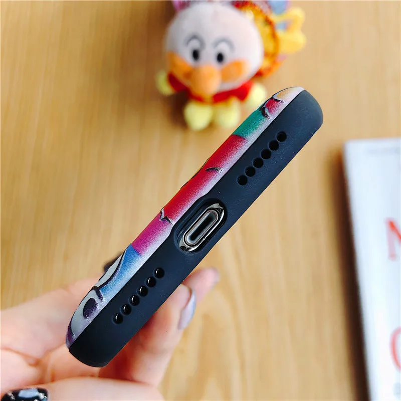 Улица Сезам чехол для телефона Elmo и Cookiemonster iPhone 6 6S Plus 7 8 плюс X XR XS MAX стелс