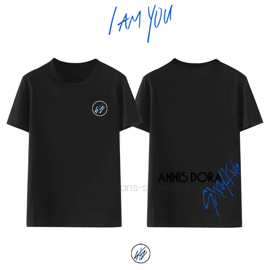 Детская футболка с коротким рукавом и логотипом I AM YOU | Мужская одежда