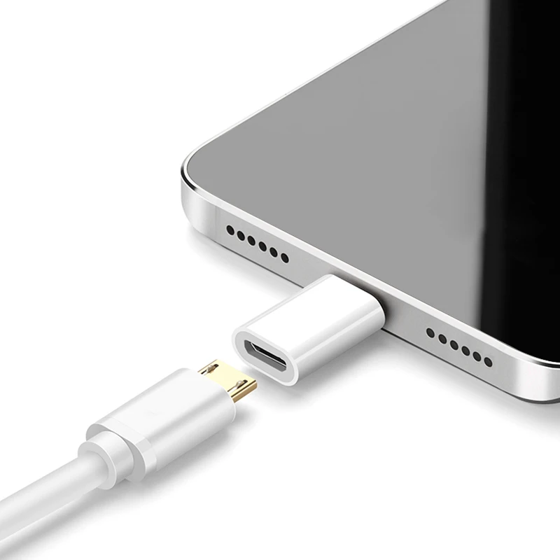 Micro USB к type C адаптер Женский конвертер для huawei MacBook Xiaomi данных устройство OTG