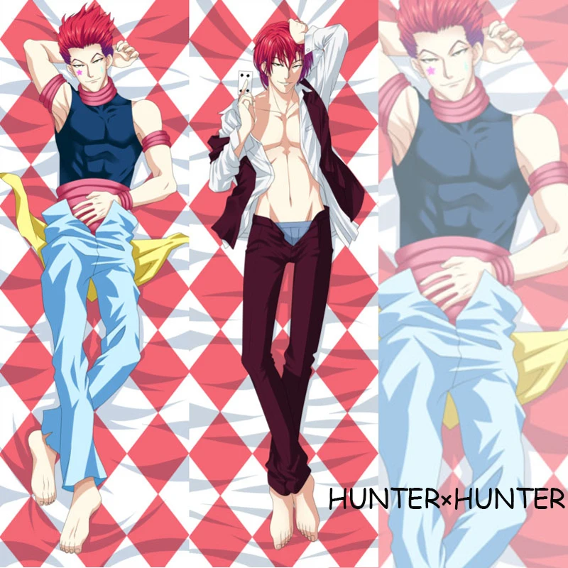Крутая японская аниме HUNTER Hiskoa Мужская Подушка BL чехол декоративная подушка для