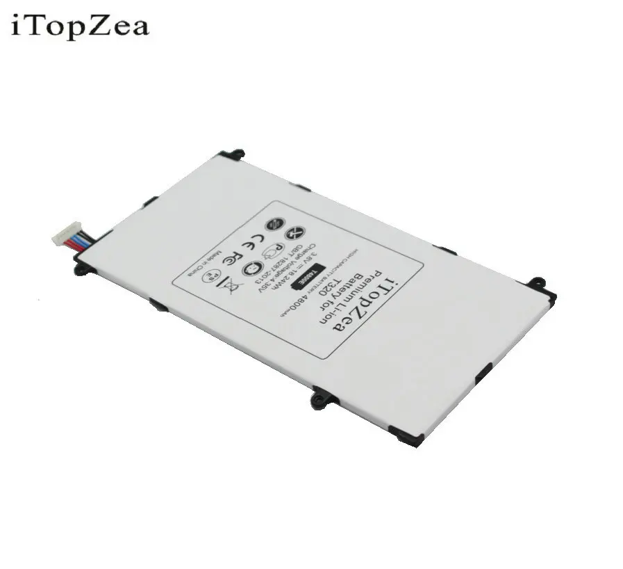 ITopZea 2 шт. T4800E 4800 мА/ч запасная батарея для Samsung Galaxy Tab Tablet Pro 8 4 дюймов &quotT320 T321 T325 SM T320