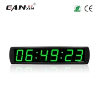 ganxin large electronic countdown wall clock led digital alarm clock