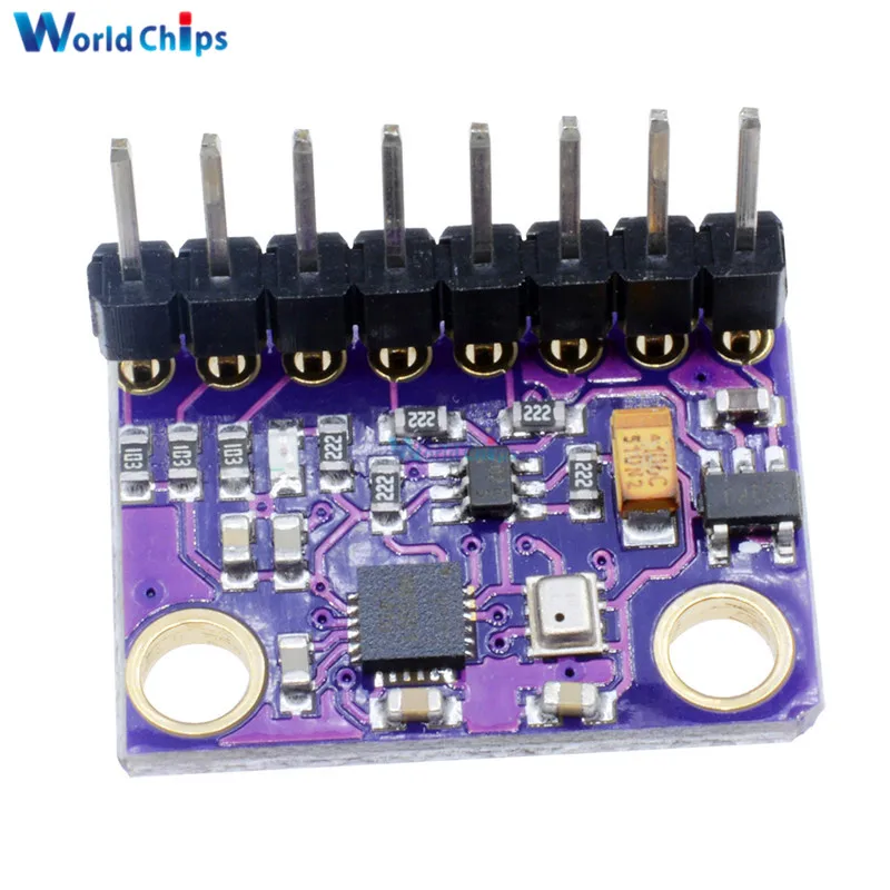 1 комплект I2C/IIC SPI гироскоп Компас с ускорением и MPU9250 BMP280 9 осями Модуль платы