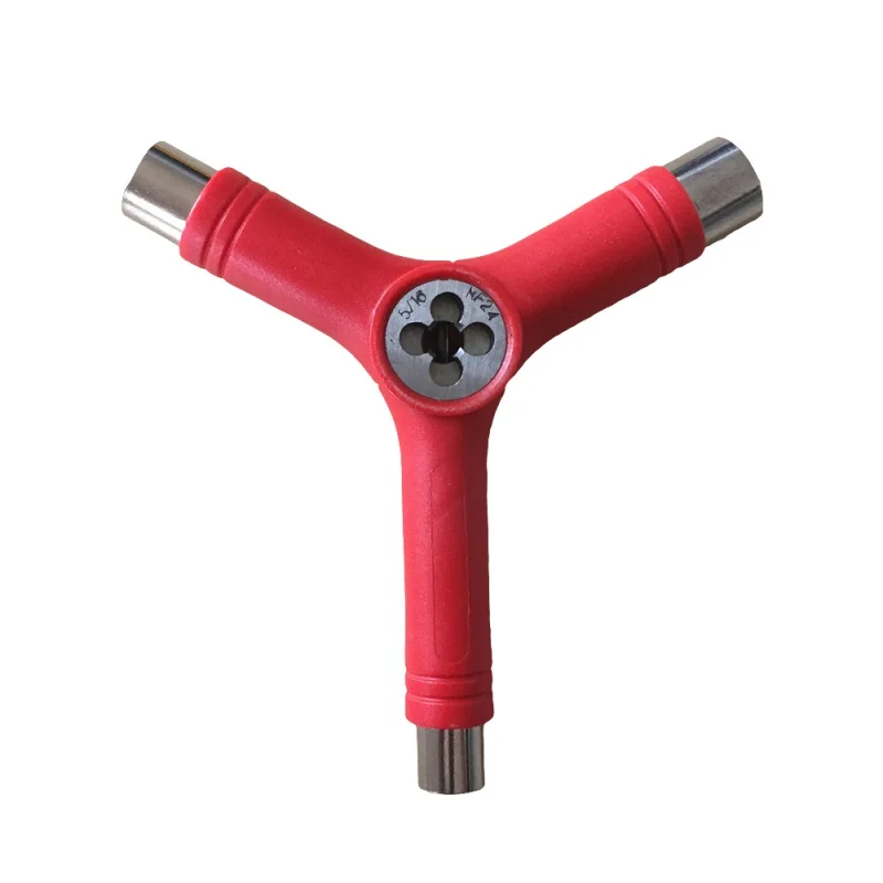 

3 Size Skateboard Longboard Y Tool Metal & Plastic Graphic Mounting Tools Tri Sockets Tools L Key for Longboard Scooter
