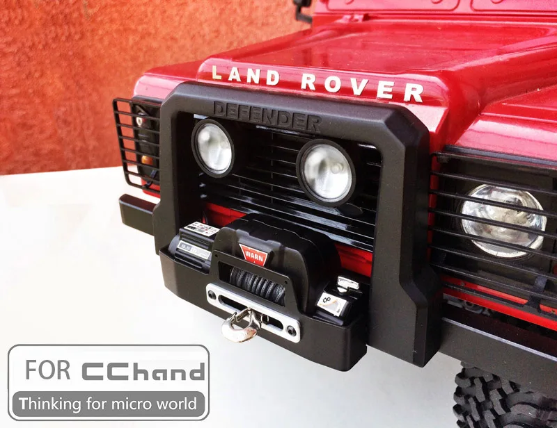 Металлический свет и бампер для крепления лебедки CChand 1:10 RC4WD D90 | Игрушки хобби
