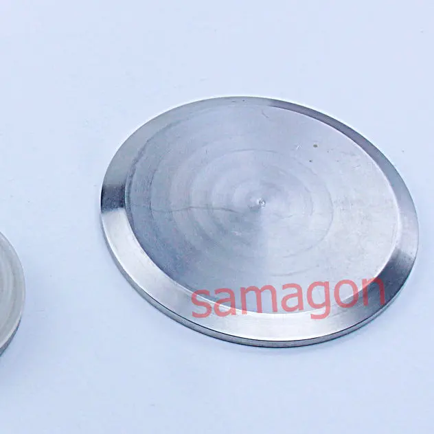 38mm50. 5 63mm77. 5 Tri-Clamp силиконовая прокладка Ferrule Stop cap 304 Нержавеющая сталь санитарная Торцевая крышка - Цвет: (57-63)outside77.5mm