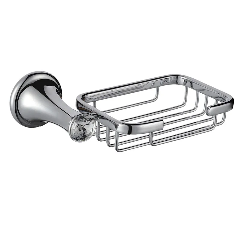 

Современная вешалка для мыла и посуды в ванную комнату, из цинкового сплава, хромированный полированный серебристый Настенный комплект бел...
