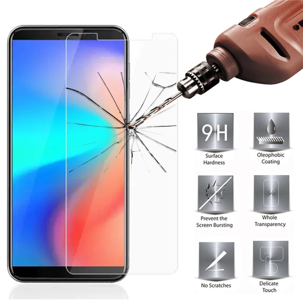 2.5D 9H Закаленное стекло протектор экрана для Elephone P8 Mini P8000 Cix A5 Lite S8 R9 | Мобильные