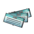 Ресницы Накладные норковые, 10 корней, натуральные, Длинные