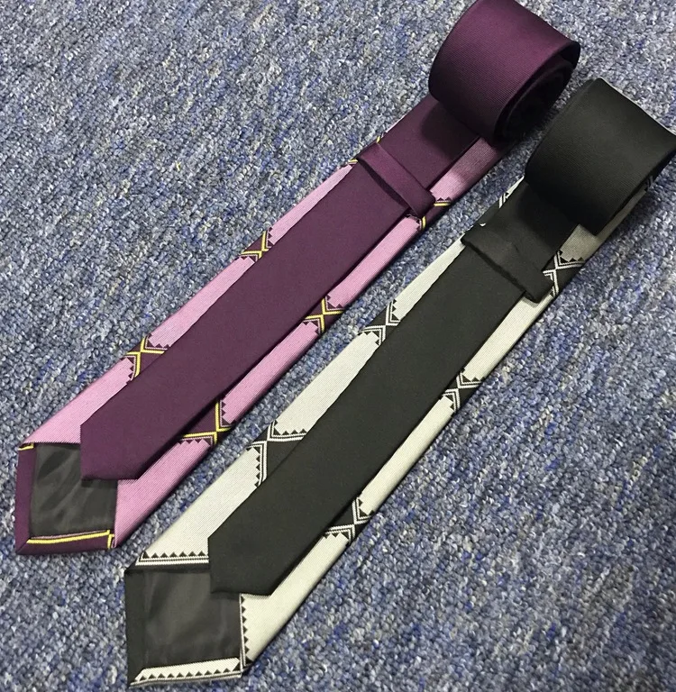 Галстук для косплея с принтом Необычные приключения Джоджо шейный галстук