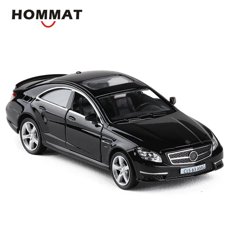 HOMMAT моделирование 1:36 Масштаб CLS 63 AMG Модель автомобилей сплав 1/36 литье под