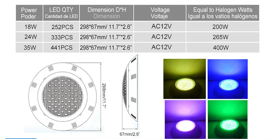 HOTOOK подводный RGB светодиодный свет бассейн комплект IP68 с новым 2 провода дистанционного управления Питание 2to 6 шт. комплект для Фонтан пруда