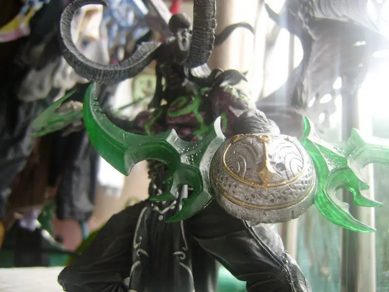 Игра Wow Demon Hunter illidan Stormrage ПВХ экшн Фигурки игрушки|Игровые фигурки и трансформеры|