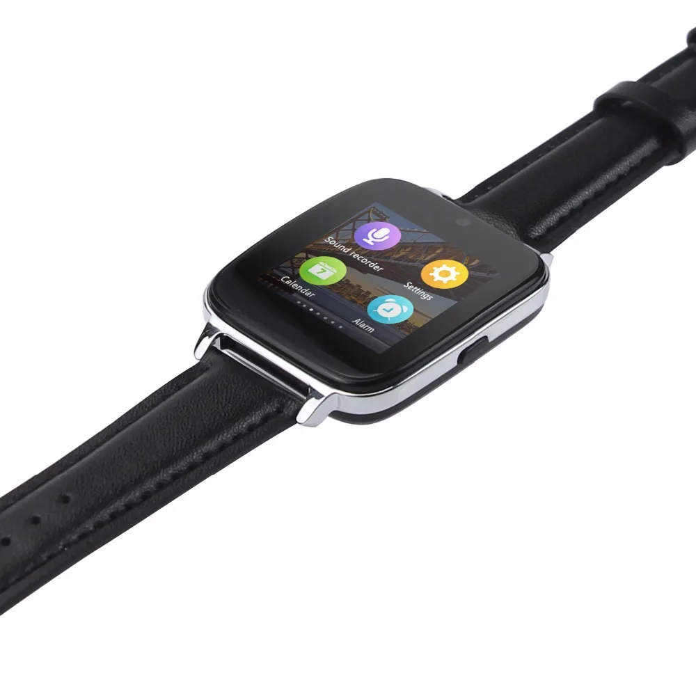 

Cawono S9 Smart Watch 1.54'' Fitness Tracker Bluetooth Handsfree Support Sim Card Music Smartwatch Multilingual for IOS Android