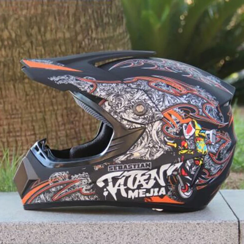 Мотокросс Шлемы для квадроциклов MTB Dirt bike внедорожный шлем мотогонок верхом Moto