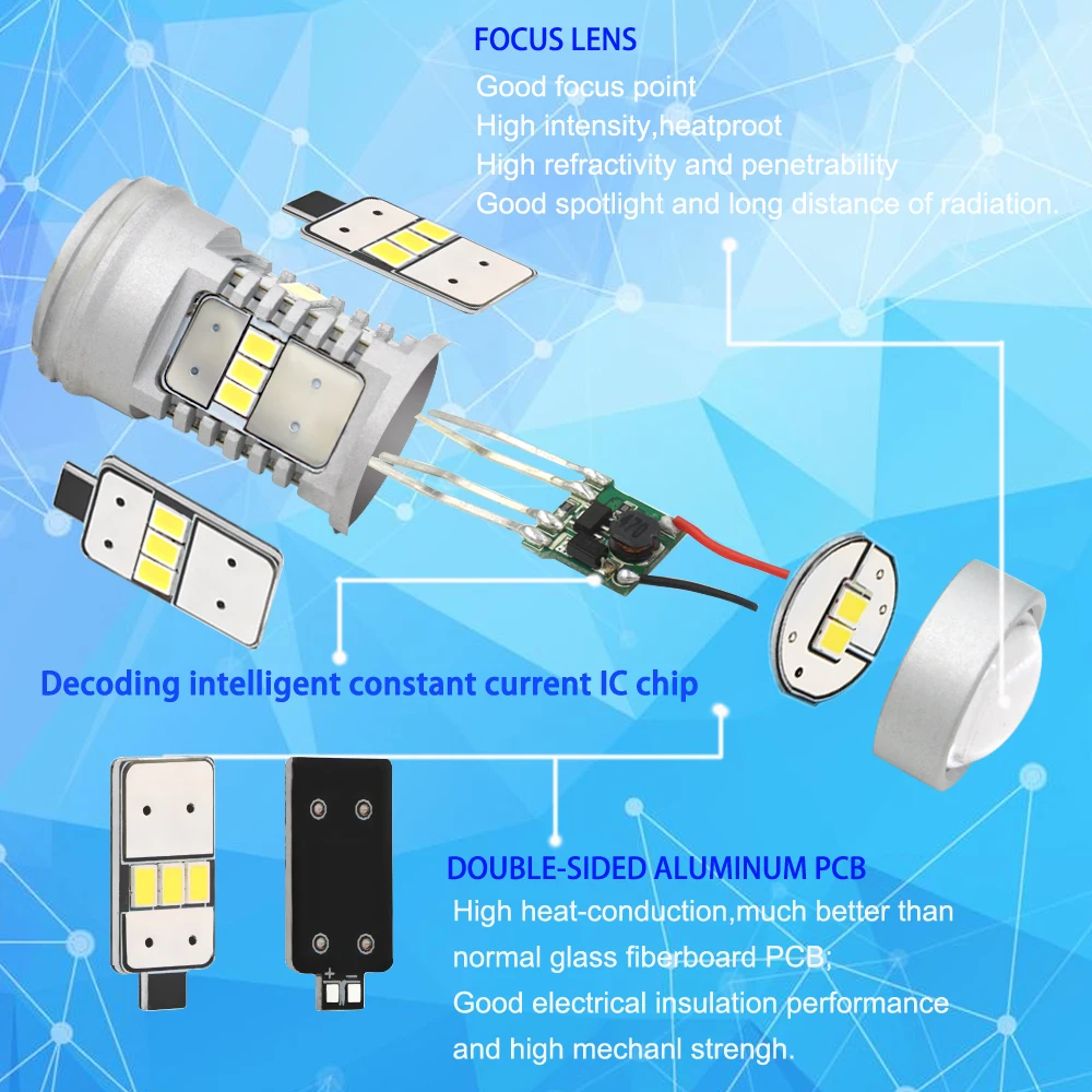 CANBUS H16 H8 H11 H10 5202 PSX24W светодиодный DRL Противотуманные дневные ходовые огни для Jeep