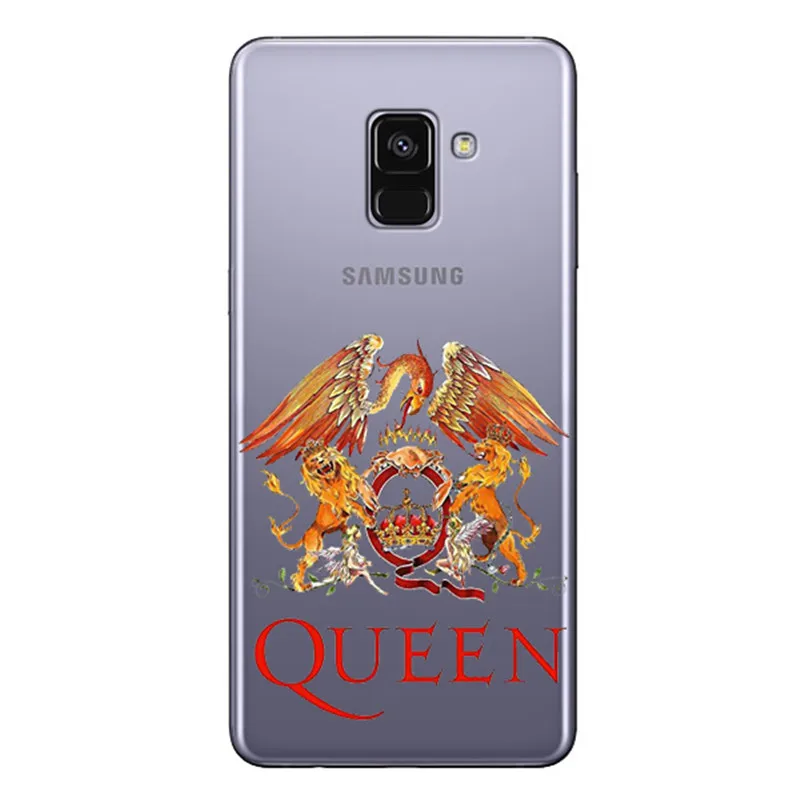 TPU Freddie Mercury Rainha banda Qualidade Роскошный чехол для телефона для samsung S6 7 8 9 Plus Edge Note 8 9 силиконовый чехол - Цвет: TPU