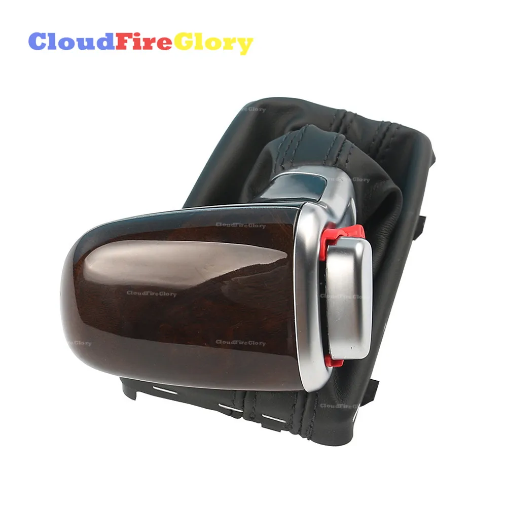 CloudFireGlory для Audi A6 C7 A7 2012 2013 Peach Wood ручка переключения передач автоматическая w/кожаные сапоги 4GD713139