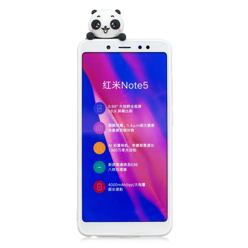 Чехол FLYKYLIN для телефона Xiaomi Redmi Note 5 Pro 3D чехол сделай сам мультяшный единорог