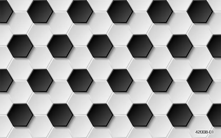 Пользовательские 3D стереоскопический футбол плед обои к ТВ обои ТВ фон кофе кафе гостиничный номер посылка фон обои