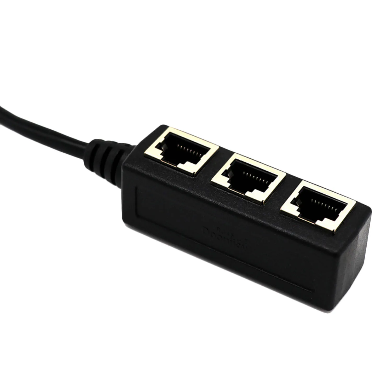 Elisona сетевой разветвитель Ethernet RJ45 с 1 на 3 портами переходник гнездовой кабель