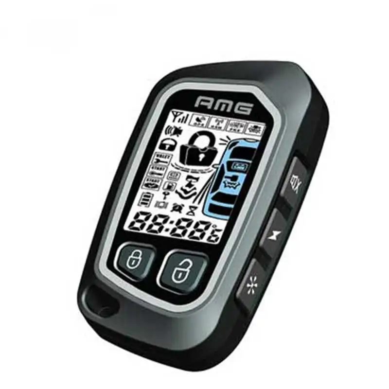 

high tech Car Alarm System with GPS Tracking Sheriff Tracking thieves Alarm with Auto Start PKE Keyless Entry Start Stop button
