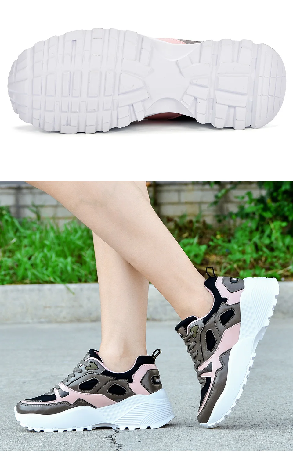 BONA/; женская обувь; кроссовки на плоской подошве; Zapatillas Deportivas; женская модная повседневная обувь; обувь на плоской платформе, увеличивающая рост; zapatos mujer