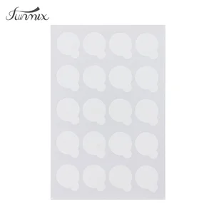 Держатель для клея для ресниц одноразовый, 100 см, клеевые подушечки шт., Нефритовый камень, маленький размер, 2,5 см