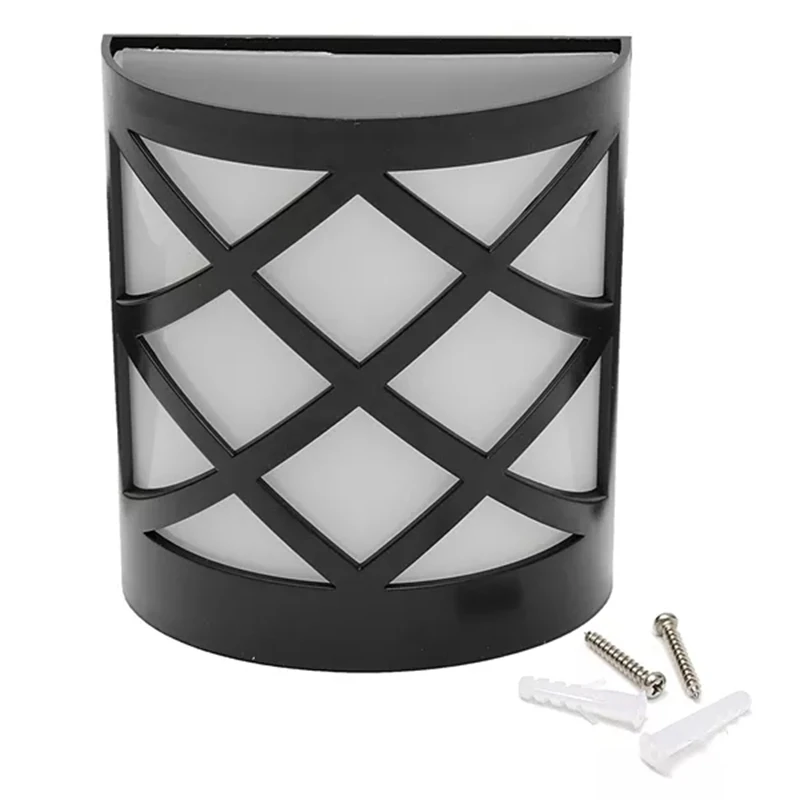 6 светодиодных Ретро водонепроницаемых сенсорных ламп на солнечных батареях